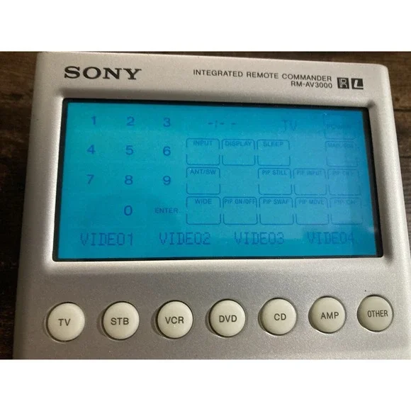 Sony RM-AV3000 Touch Screen Universal Remote Programmable Learning Control - Picture 3 of 10